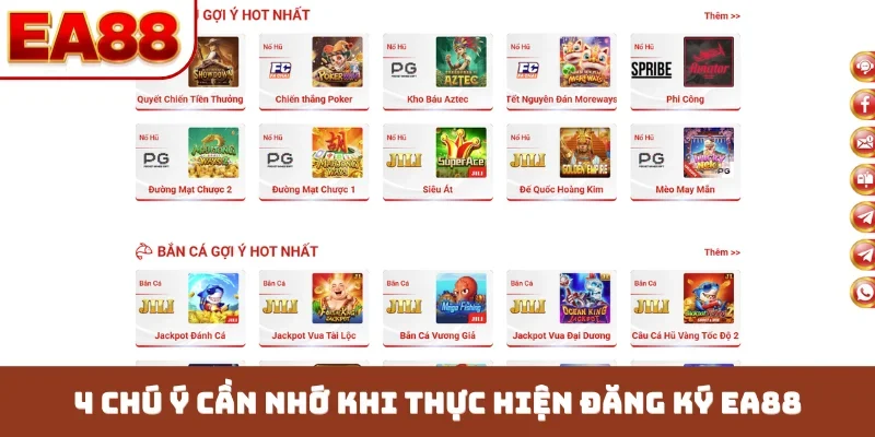 4 chú ý cần nhớ khi thực hiện đăng ký EA88